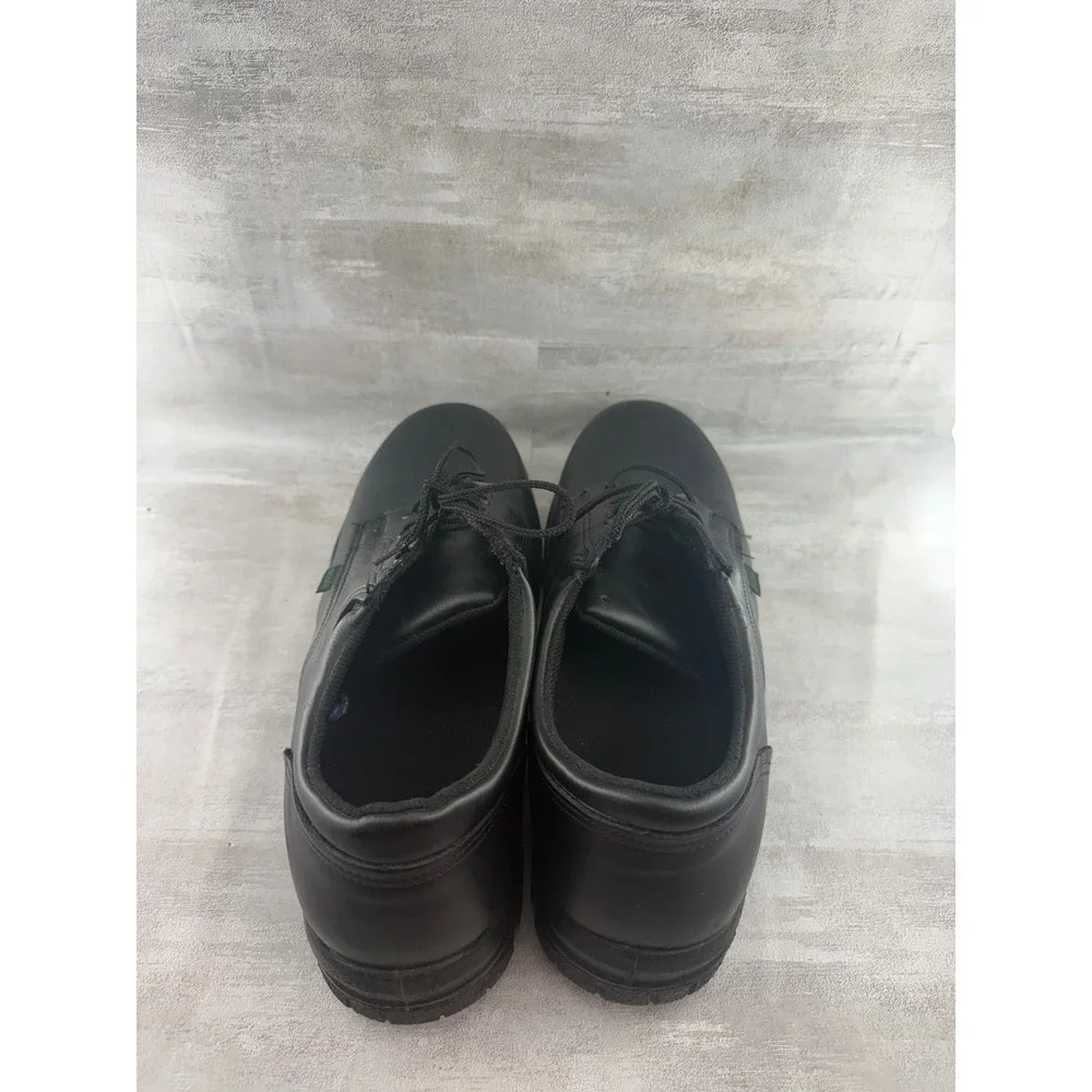 Thorogood Soft Streets Black Leather Oxford Duty Shoes 834-6905 Men Sz 12 M USA